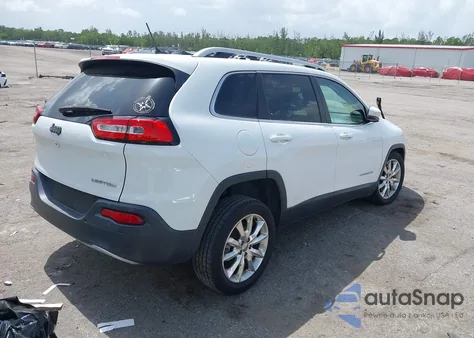2015 Jeep Cherokee Limited from USA, damaged, VIN 1C4PJLDB5FW578979